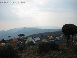 Hiking To Kilimanjaro, Tanzania Sept 2008- The sunset At 3900m...