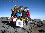 Hiking To Kilimanjaro, Tanzania Sept 2008- We did it