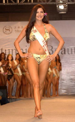 Lamita Frangieh in Miss World