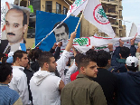 Protests at Sassine (Gebran Tueni)