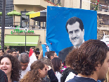 Protests at Sassine (Gebran Tueni)