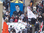 Protests at Sassine (Gebran Tueni)