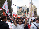 Protests at Sassine (Gebran Tueni)