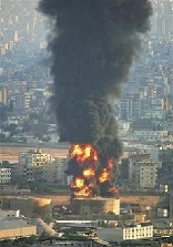 Israel Attacks Beirut July 2006