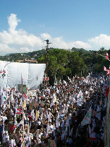 Lebanese Forces Martyrs Mass in Harissa 24 September 2006