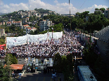 Lebanese Forces Martyrs Mass in Harissa 24 September 2006