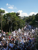 Lebanese Forces Martyrs Mass in Harissa 24 September 2006