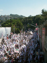 Lebanese Forces Martyrs Mass in Harissa 24 September 2006