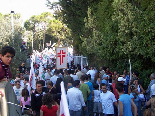 Lebanese Forces Martyrs Mass in Harissa 24 September 2006