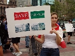 Manifestation in Boston