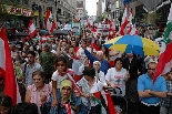 Manifestation in Montreal