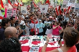 Manifestation in Montreal