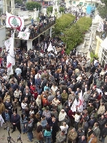 Mass in Achrafieh in Mar Mitr