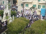 Mass in Achrafieh in Mar Mitr