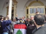 Mass in Achrafieh in Mar Mitr