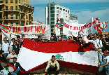 Protest against Syrian occupation