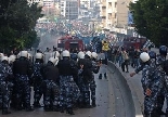 Beirut Palestinians Demonstrators set fire to Danish consulate