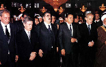 Rafik Hariri and Haviz el Assad