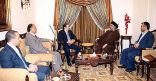 Hezbollah's chief Hassan Nasrallah and Prime Minister Saad Hariri
