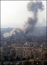 Israel Attacks Beirut July 2006