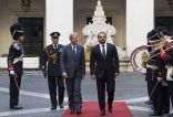 President of the Council Paolo Gentiloni with Prime Minister Lebanon Saad Hariri