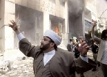 Beirut Palestinians Demonstrators set fire to Danish consulat