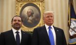 US President Donald Trump will Lebanese Prime Minister Saad Hariri